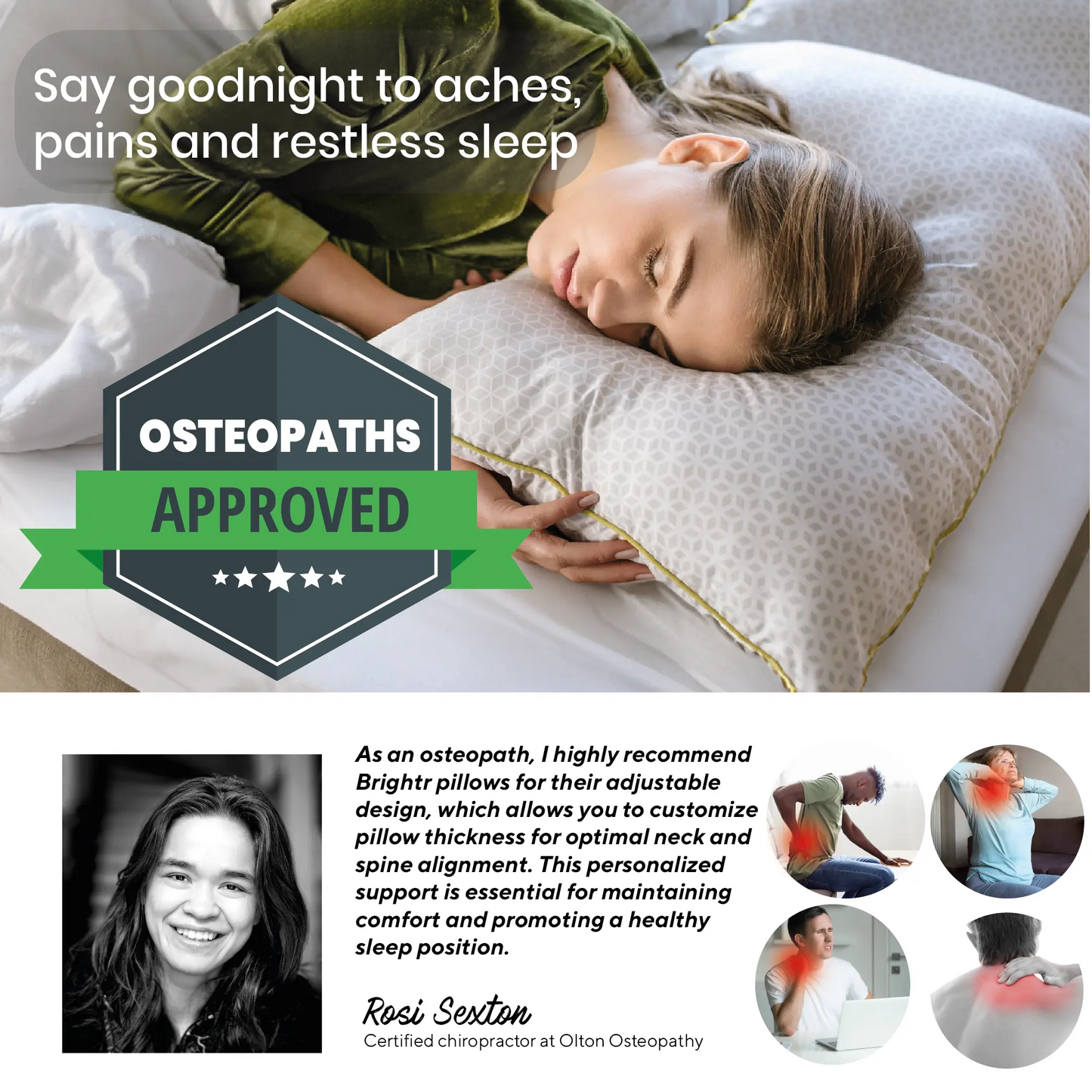 Brightr® Stella pillow Refurbished Brightr® Sleep