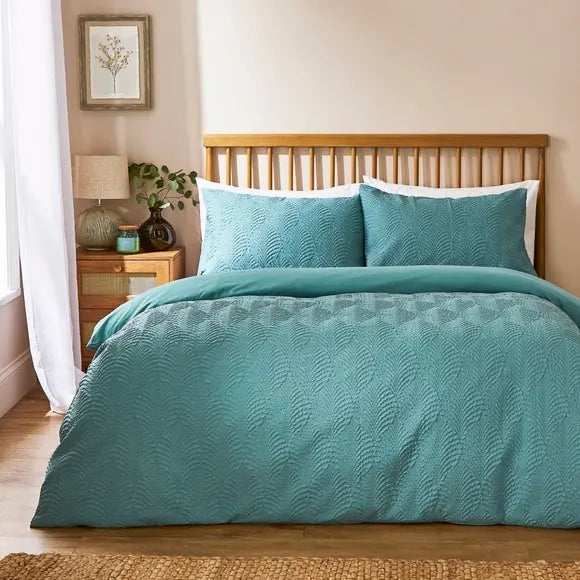 Adley Microfibre Duvet Cover and Pillowcase Set Dunelm