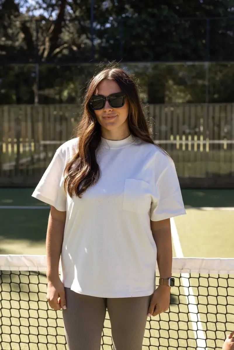 Adult Cozy Crew Resort Club Tee - Snow White Cozy Crew Club