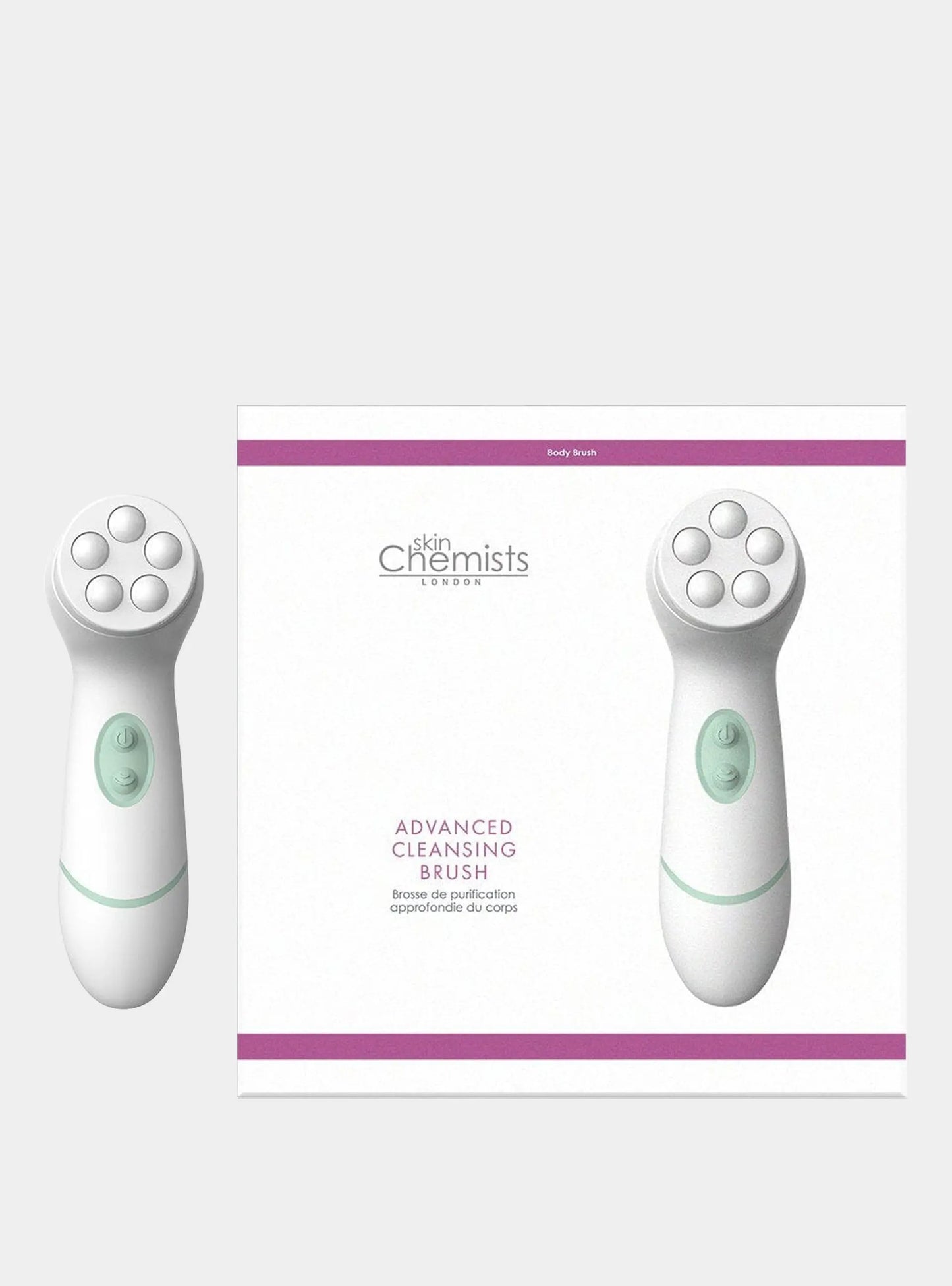 Advanced Facial And Body Cleansing Brush - 4 Heads skinChemists