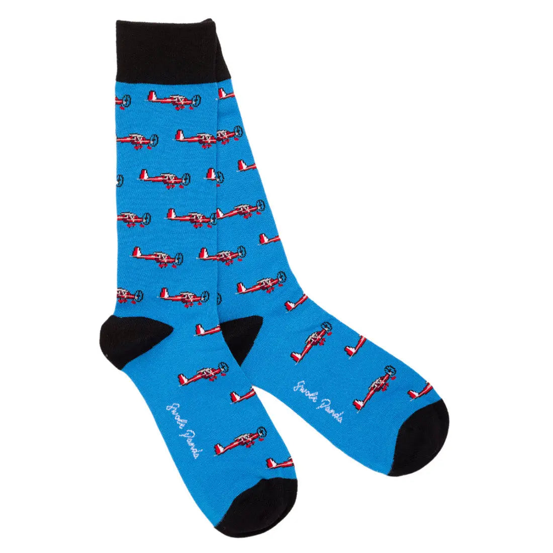 Aeroplane Bamboo Socks Swole Panda