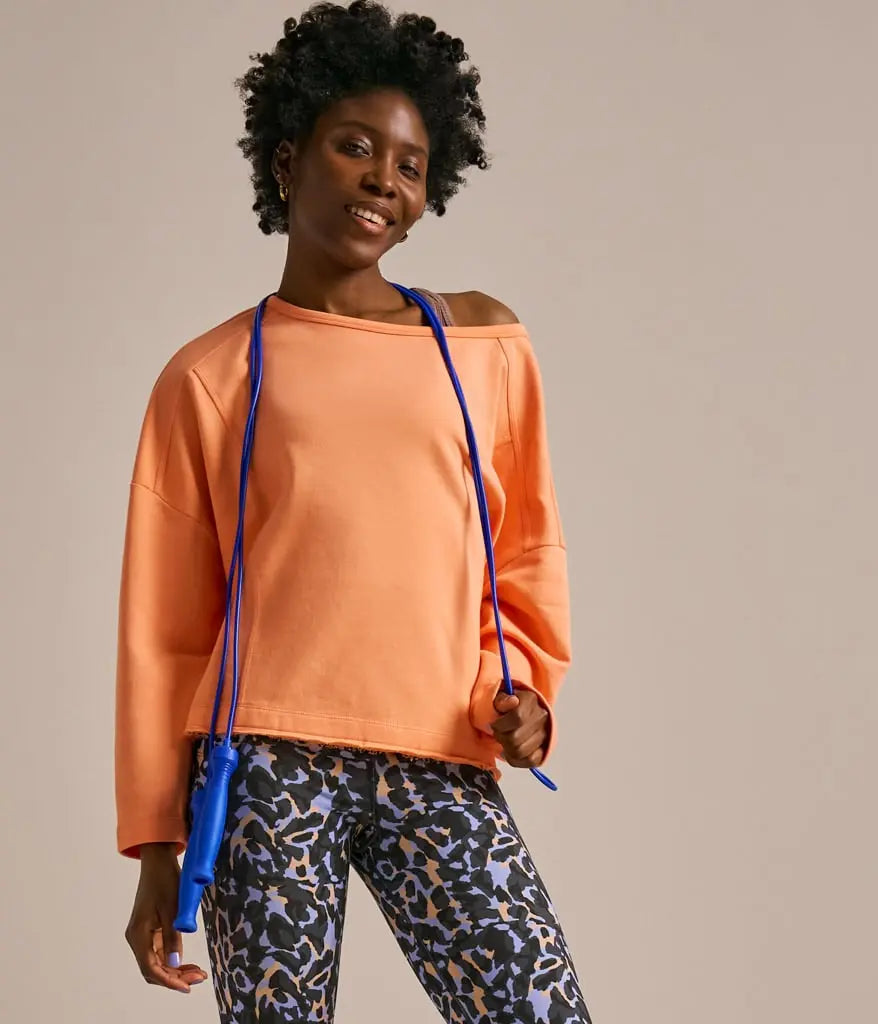 After Class Scoop Neck Sweat Top BAM Clothing