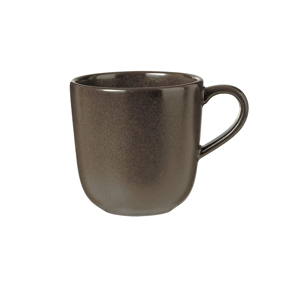Aida Raw Mug With Handle 20 Cl Metallic Brown Aida