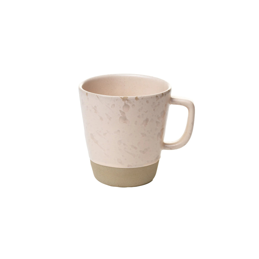 Aida Raw Mug With Handle 30 Cl Nude With Dots Aida