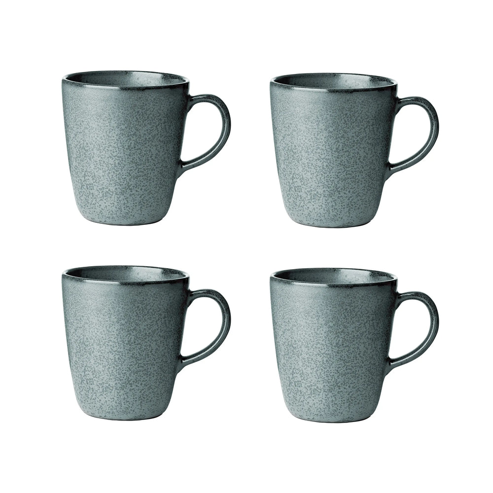 Aida Raw Mug With Handle 35 Cl 4-Pack Northern Green Aida