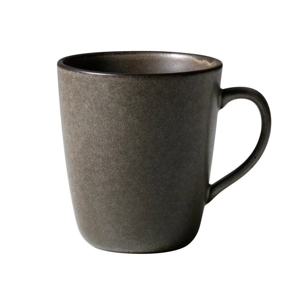 Aida Raw Mug With Handle 35 Cl Forest Brown Aida