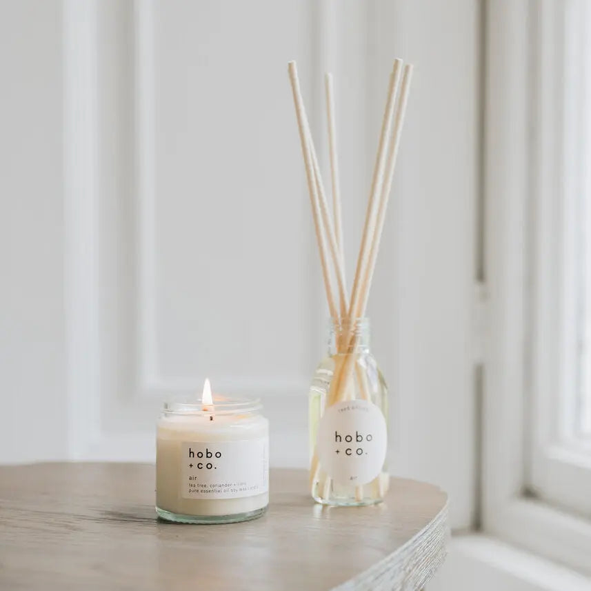 Air Aromatherapy Candle and Reed Diffuser Bundle hobo + co.