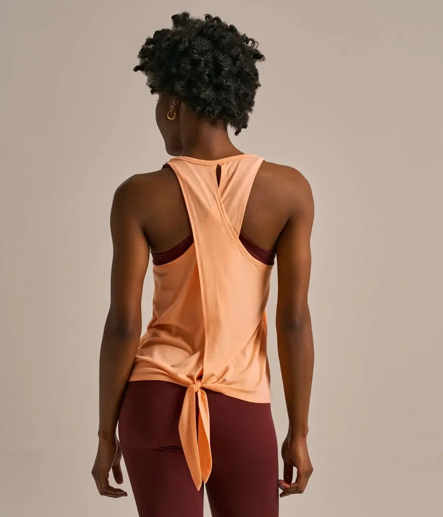 Air Tie Back Yoga Vest BAM Clothing