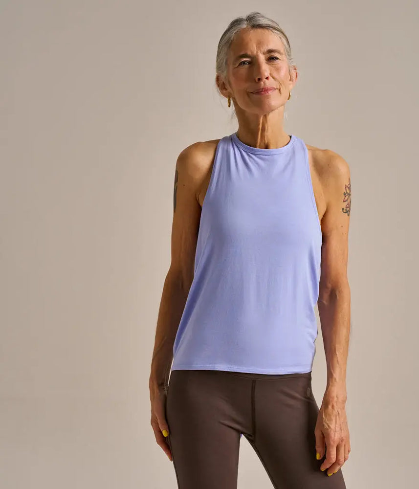 Air Tie Back Yoga Vest BAM Clothing