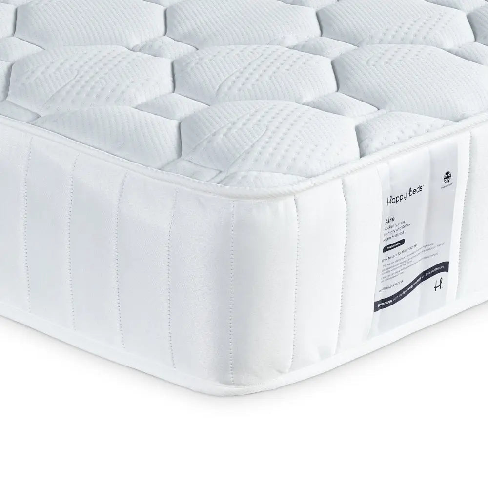 Aire 1000 Pocket Sprung Memory Foam Mattress Happy Beds