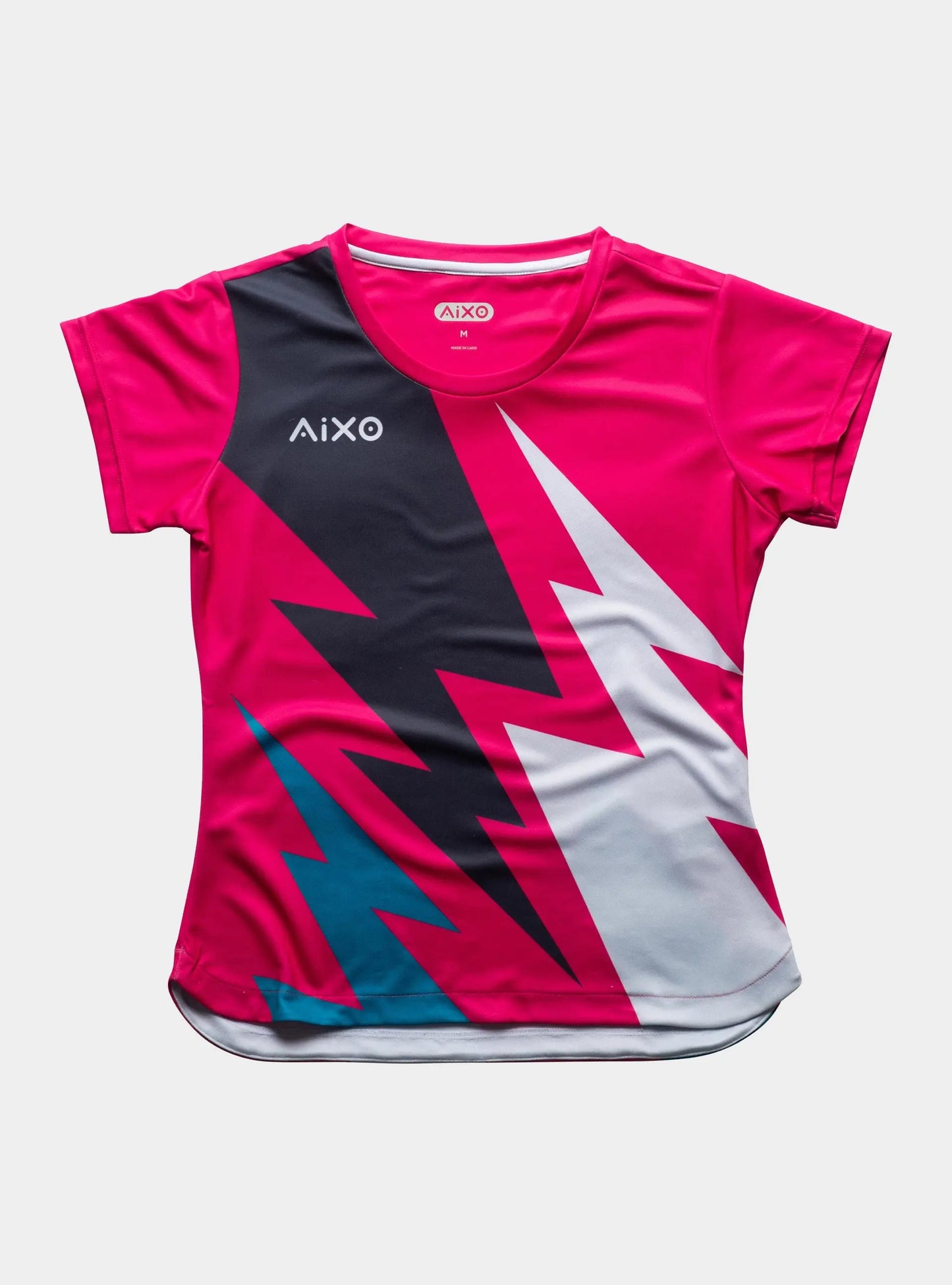 Aixo Bolt T-Shirt Womens (Pink) Central Sports UK