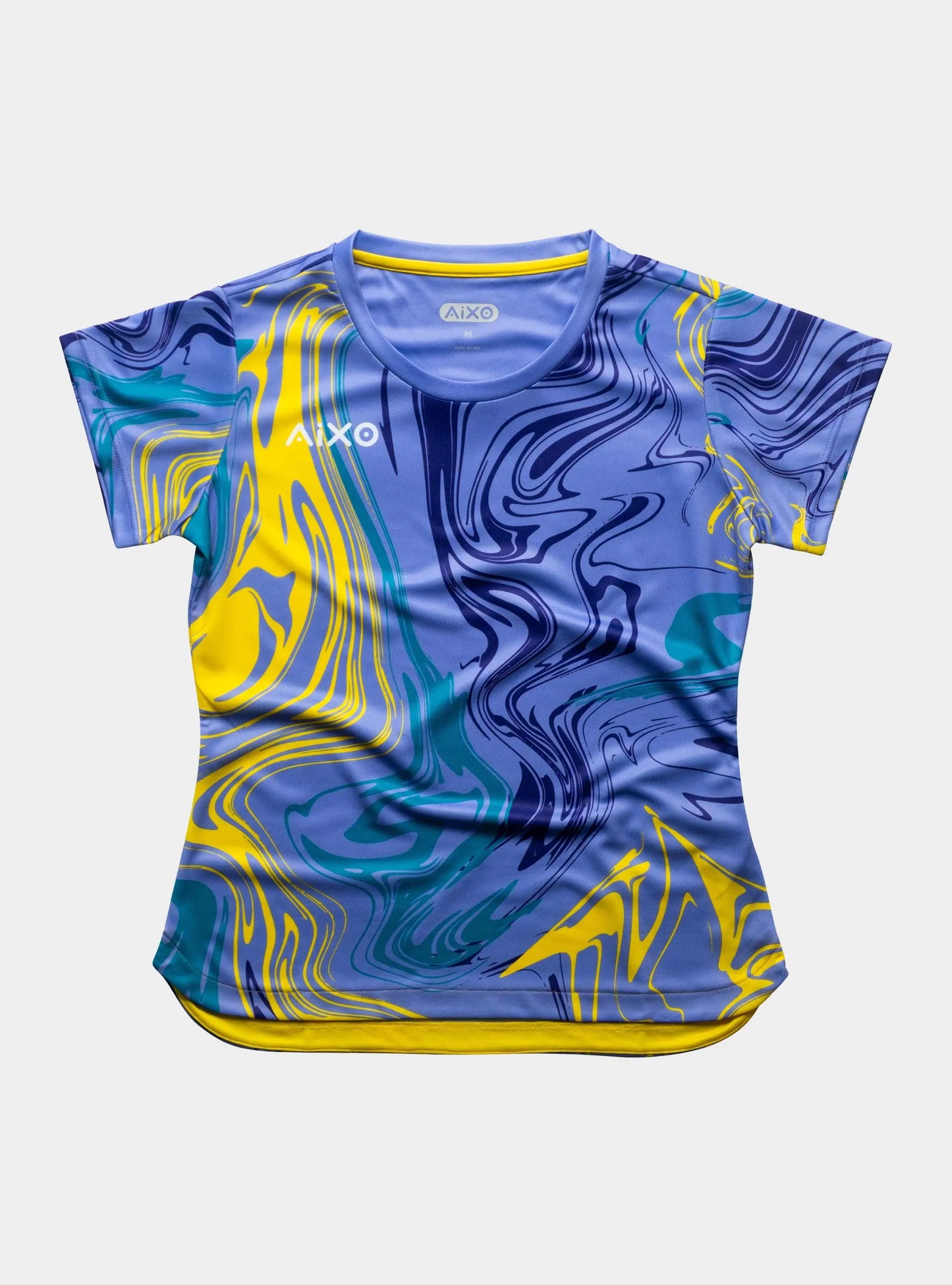 Aixo Chrome Mens T Shirt Lilac Central Sports UK