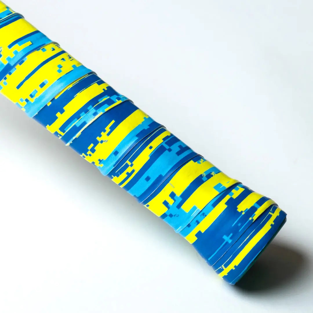 Aixo Glitch Tacky Overgrip Blue Central Sports UK