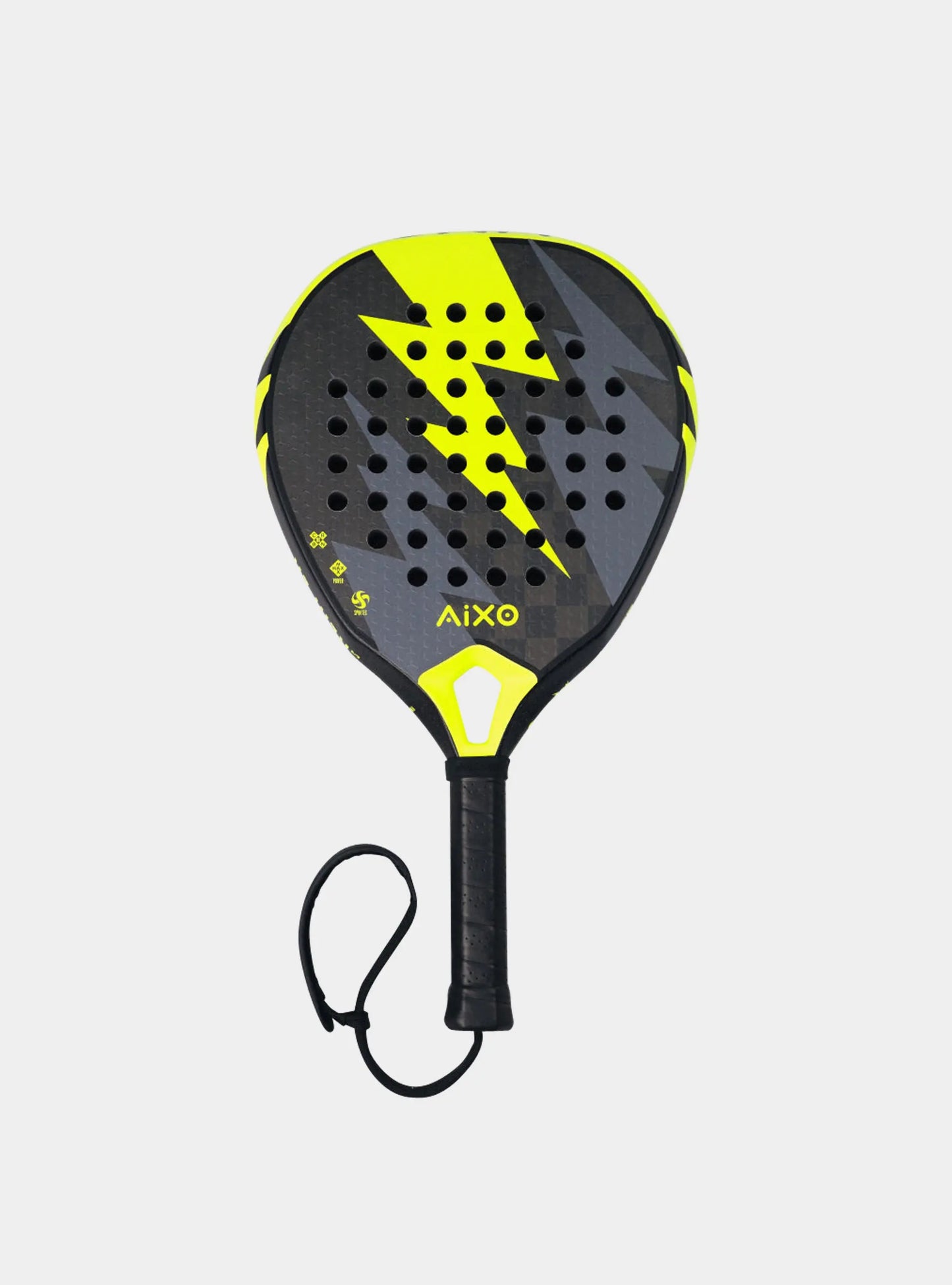 Aixo Insane Bolt Padel Racket 18k Carbon RL-B12 Central Sports UK