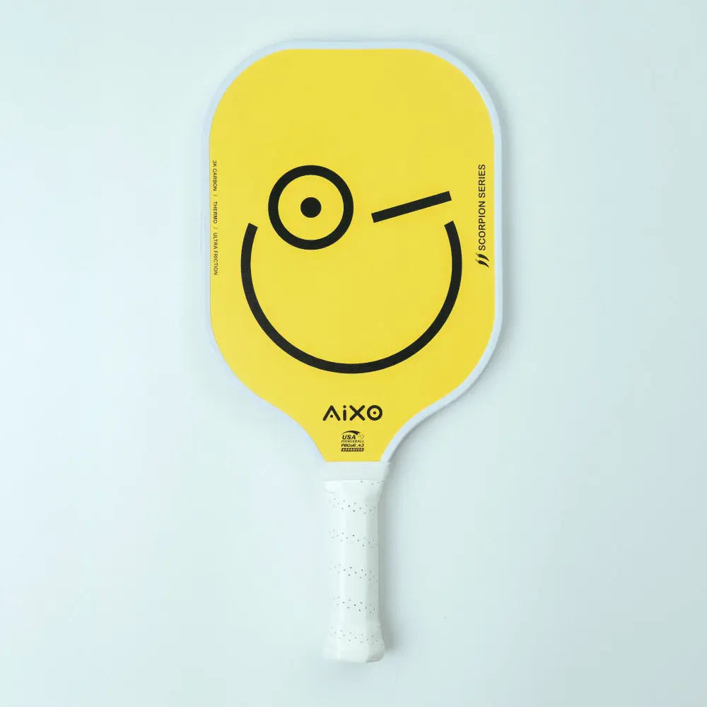 Aixo P11A Scorpion Series Mood 3K Raw Carbon Pickleball Padel Central Sports UK