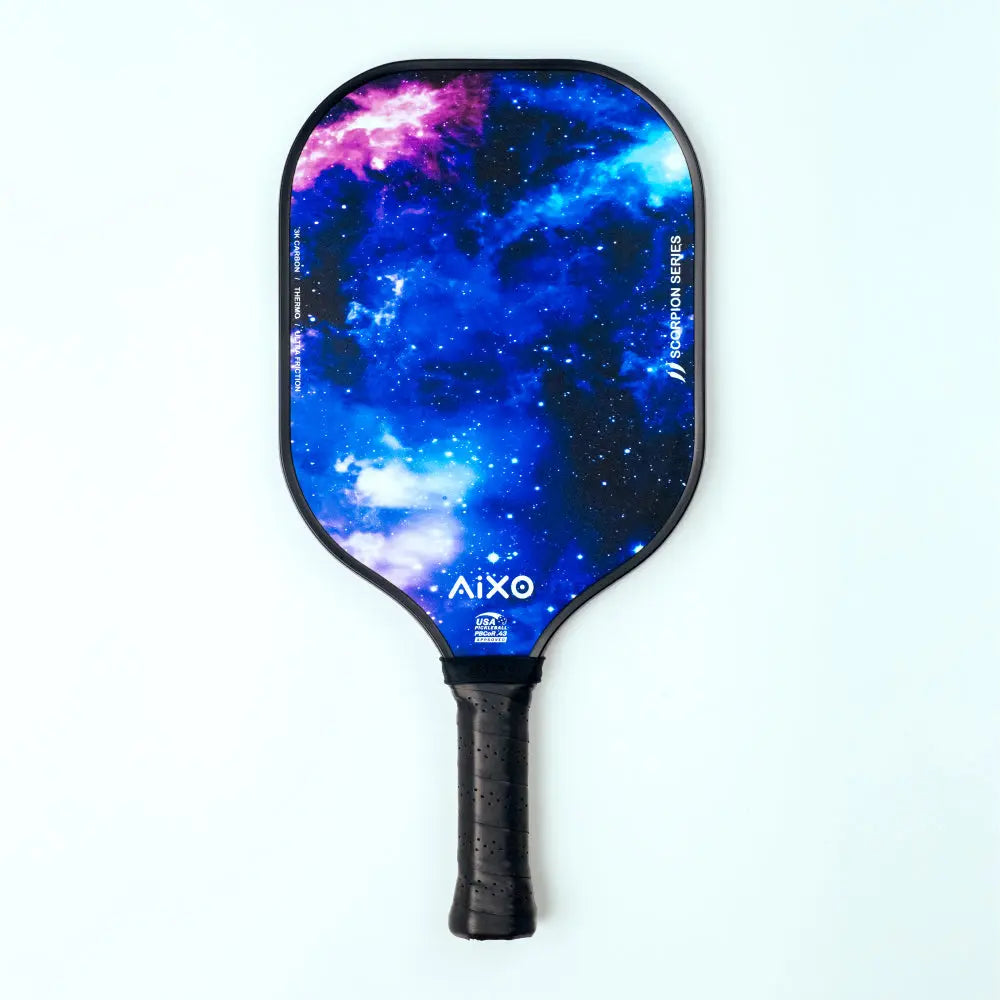 Aixo P11A Scorpion Series Spaceballs 3K Raw Carbon Pickleball Padel Central Sports UK
