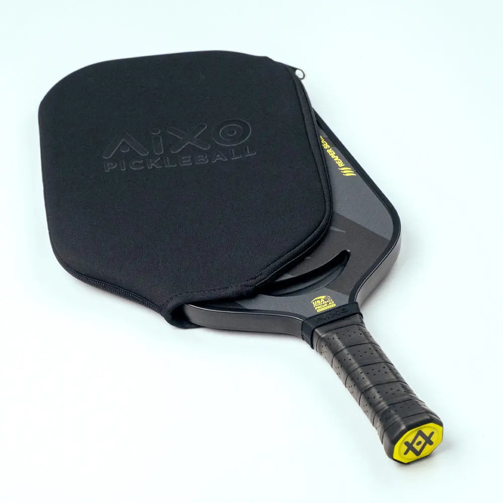 Aixo P14C Reaper Series Insane Bolt 18k Raw Carbon Pickleball Padel Central Sports UK