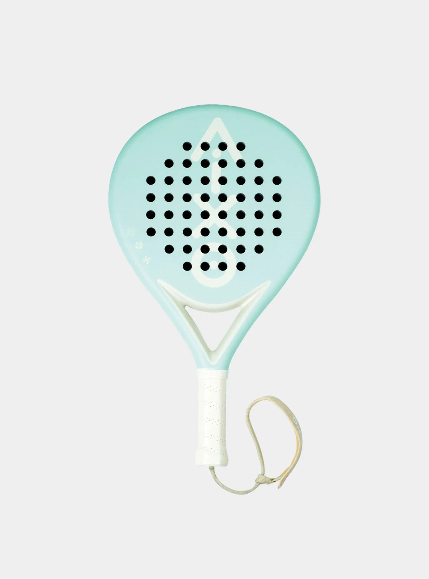 Aixo Pastel de Mint Ghost Padel Racket - Full Carbon - RL-B09 Central Sports UK