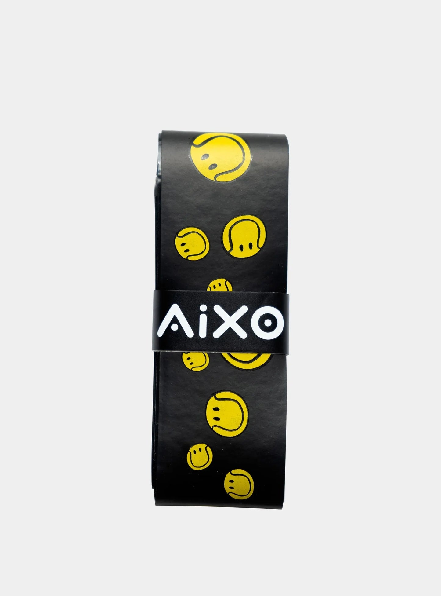 Aixo Smiley Ball Dry Overgrip Black Central Sports UK