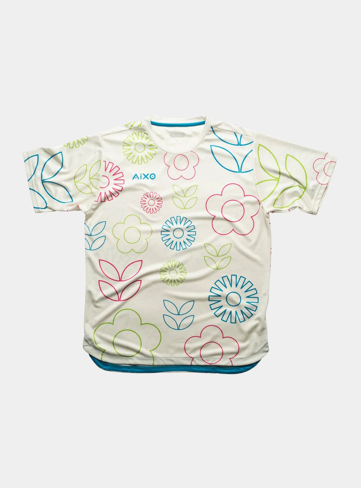 Aixo Spring Mens T Shirt Ivory Central Sports UK