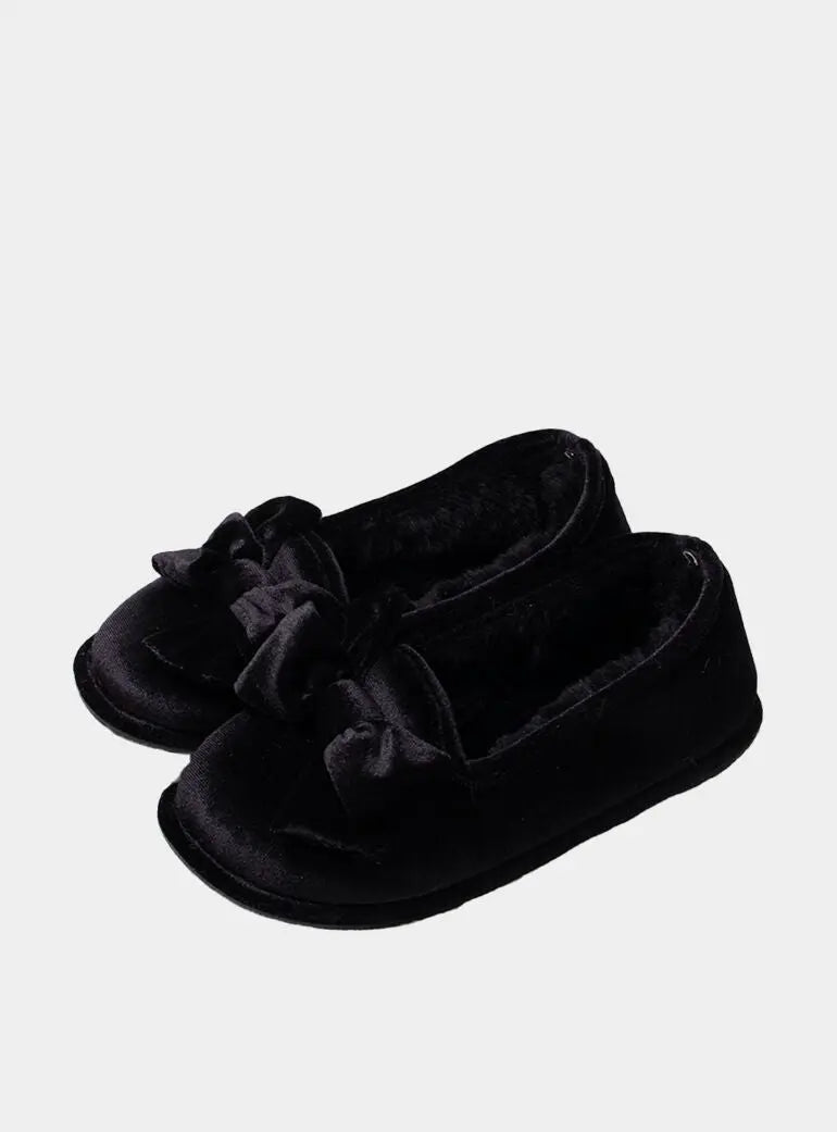 Alissia Slippers in Black Pretty You London