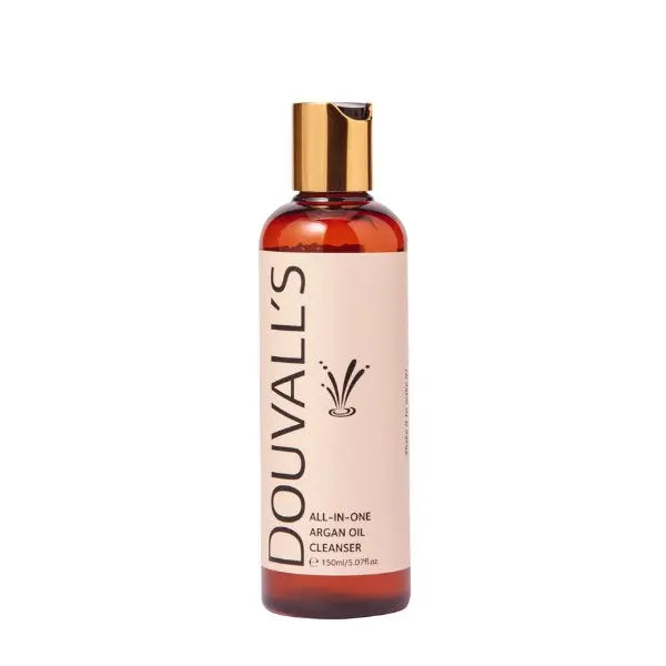 All-in-One Organic Argan Oil Cleanser 150ml | Deep Cleansing and makeup removing Douvalls Beauty
