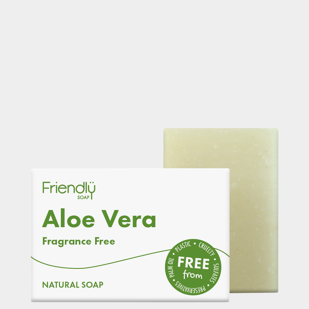 Aloe Vera Natural Soap - Fragrance-free Friendly Soap