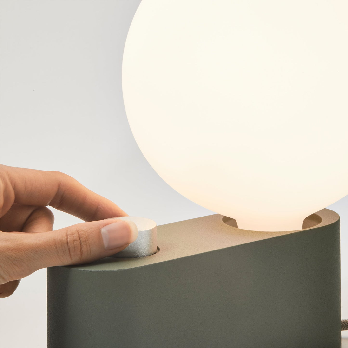 Alumina Multi-Use Lamp in Sage Tala