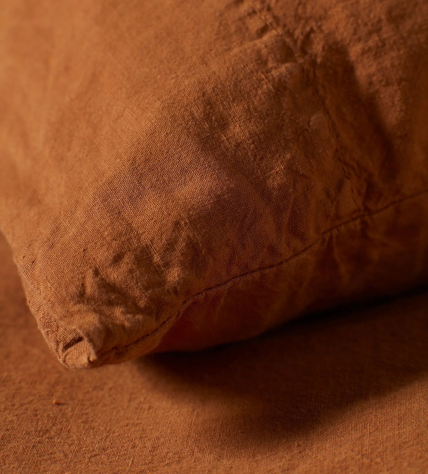 Amber 100% Linen Pillowcase The Secret Linen Store