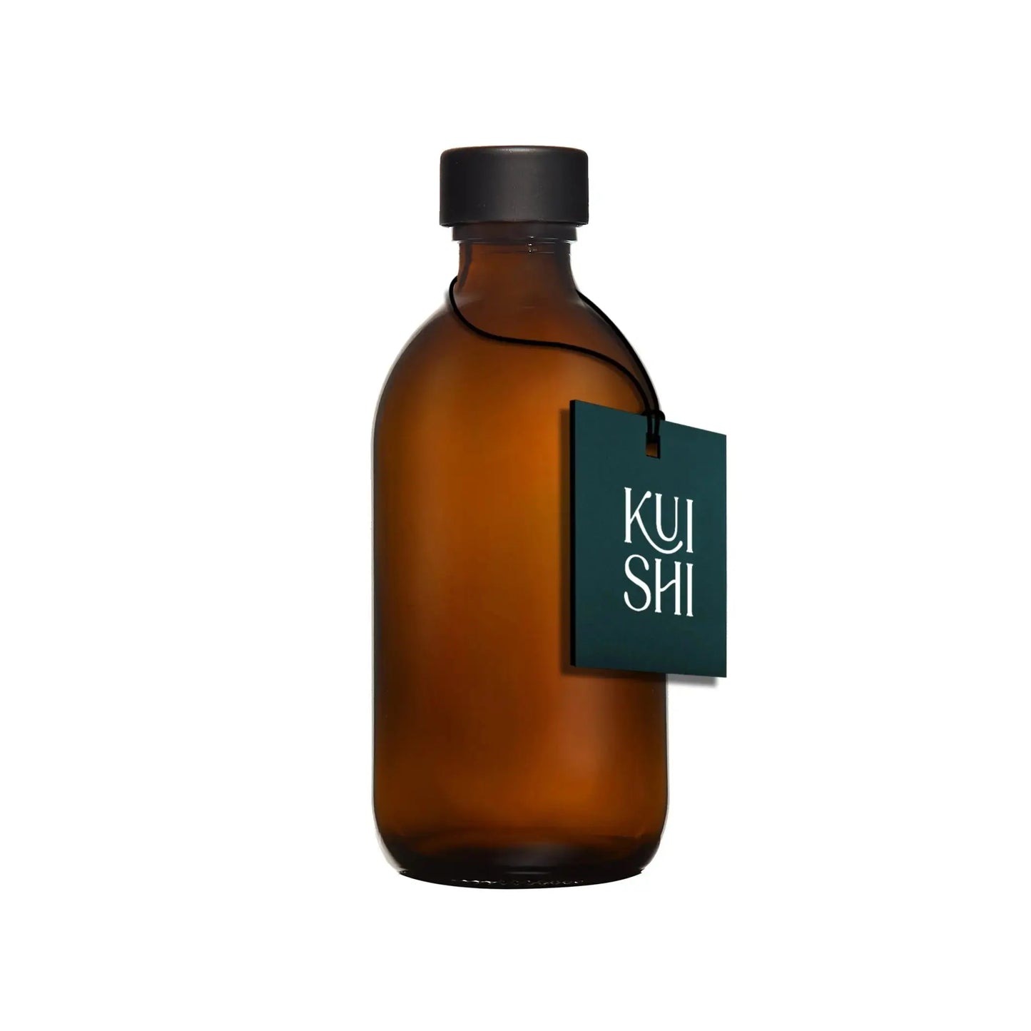 Amber Glass Bottle and Metal Cap Kuishi