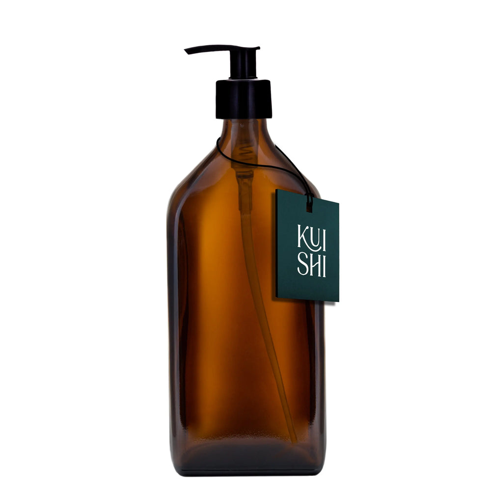 Amber Rectangle Soap Dispenser Kuishi