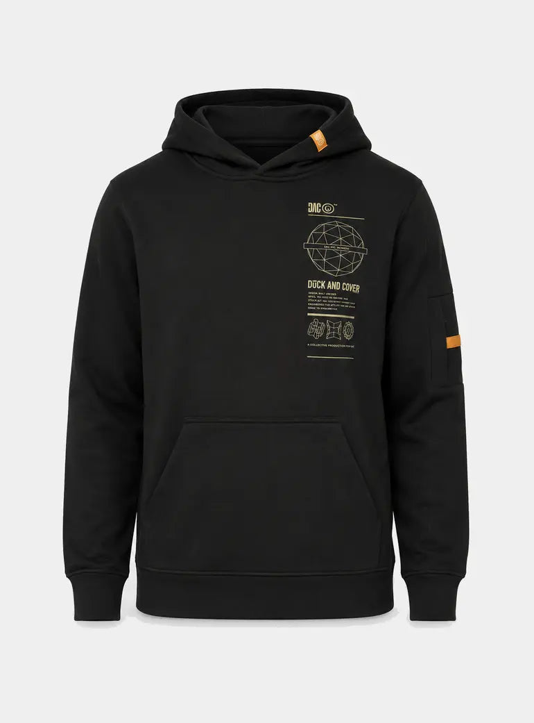 Ambridge Hoodie Black Duck and Cover