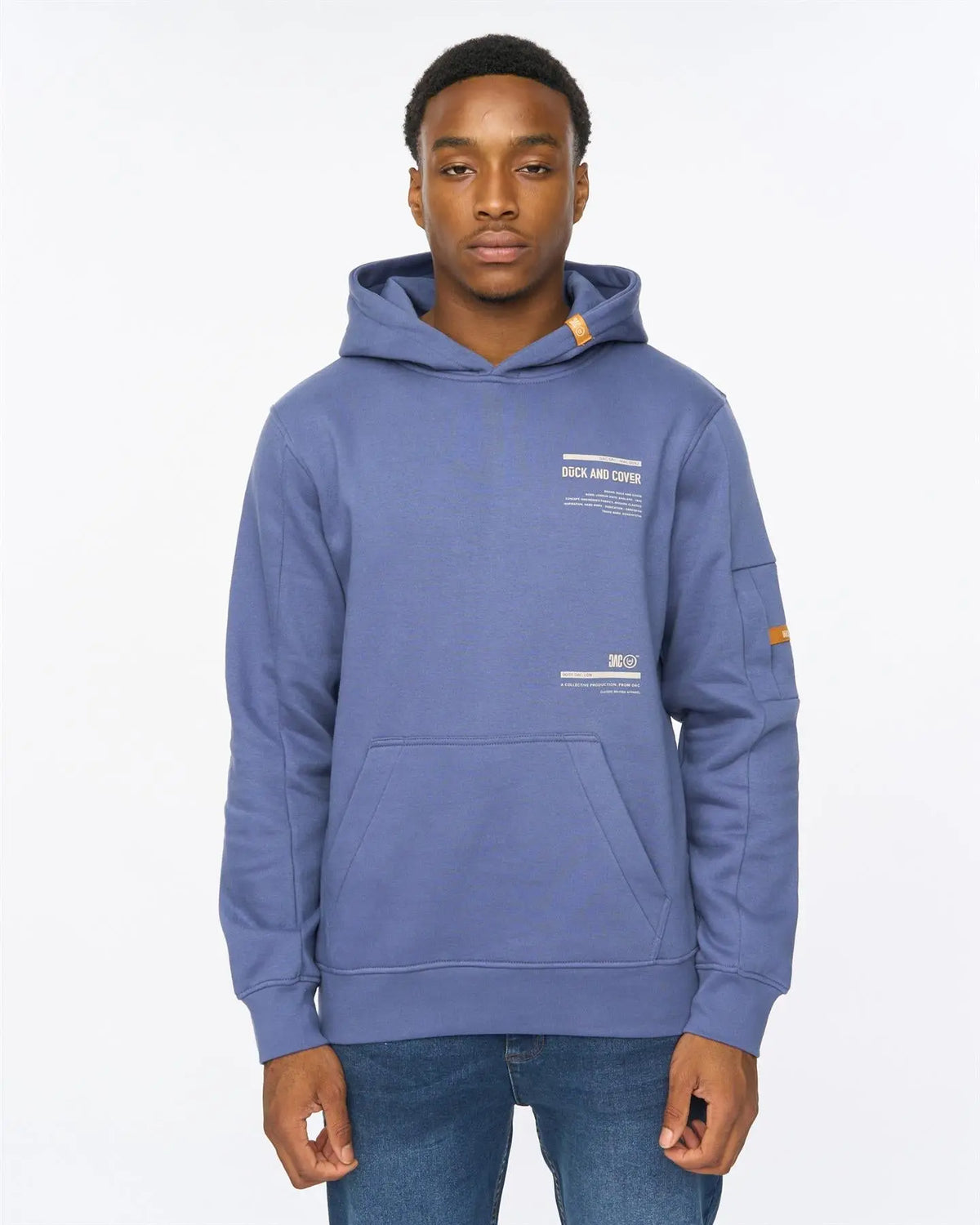 Ambridge Hoodie Denim Blue Duck and Cover