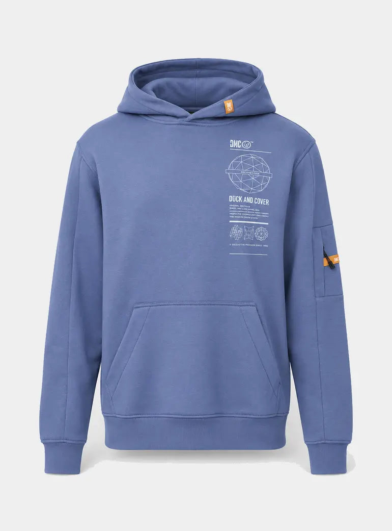 Ambridge Hoodie Denim Blue Duck and Cover