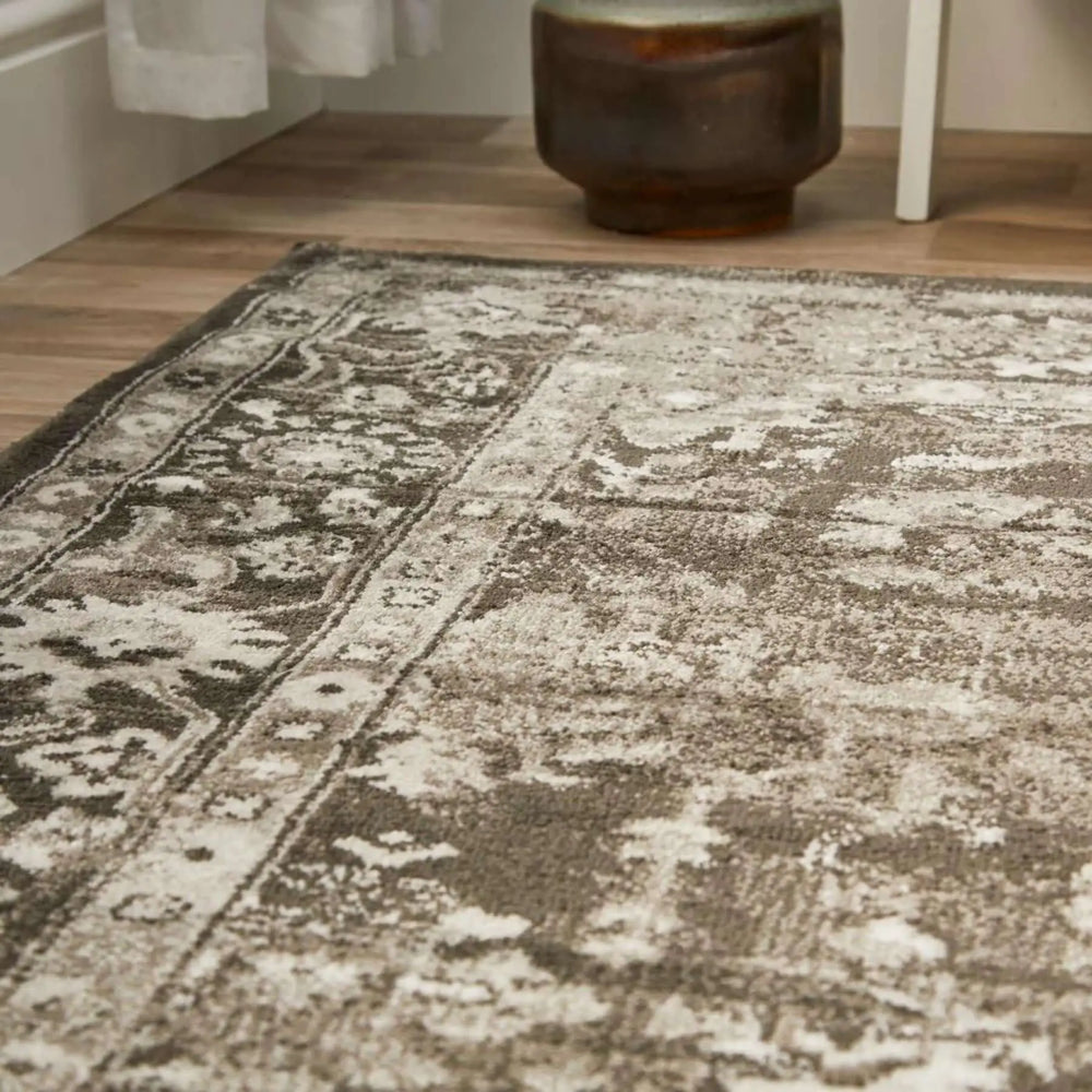 Anatolia Dark Grey Vintage Rug The Rugs
