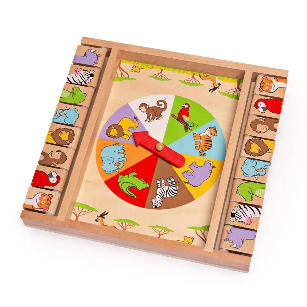Animal Shut the Box Game Toby Tiger