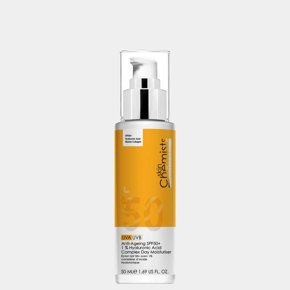 Anti-Ageing SPF50+ 1 % Hyaluronic Acid Complex Day Moisturiser skinChemists