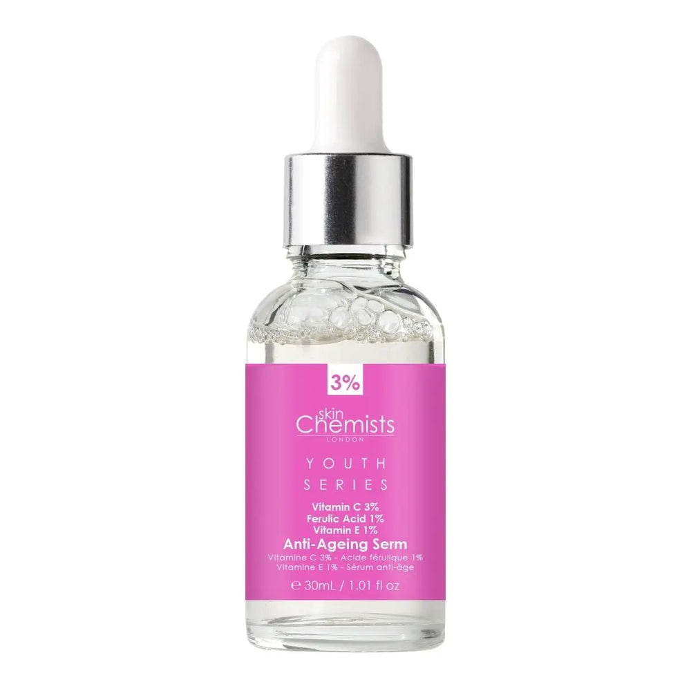 Anti-Ageing Serum Vitamin C 3%, Ferulic Acid 1%, Vitamin E 1% 30ml skinChemists