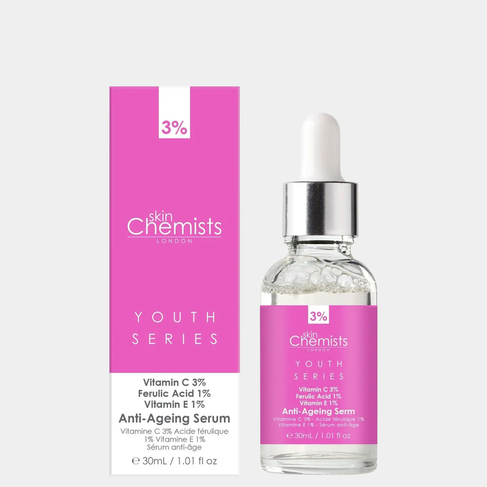 Anti-Ageing Serum Vitamin C 3%, Ferulic Acid 1%, Vitamin E 1% 30ml skinChemists