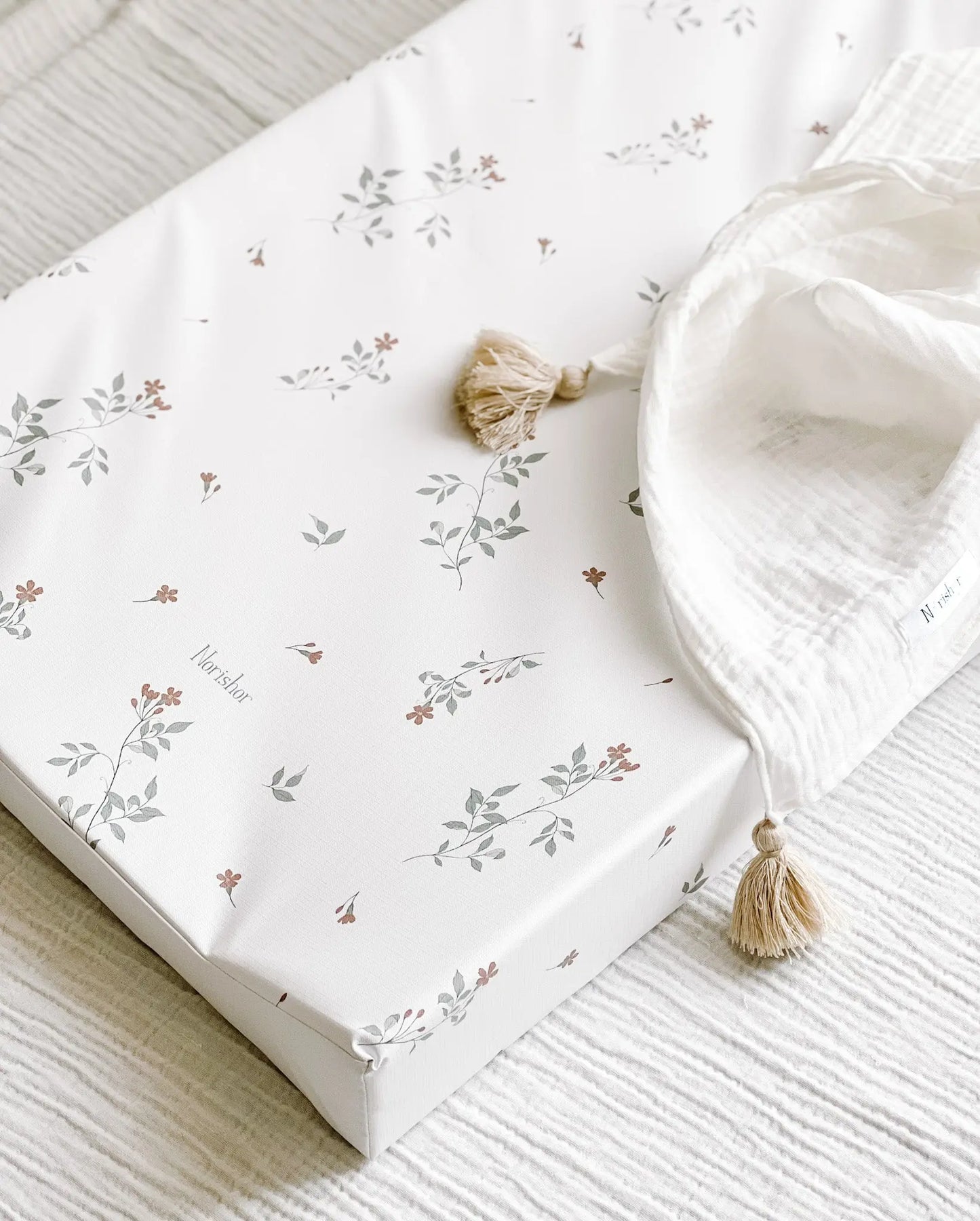 Anti-Roll Baby Changing Mat - Jasmine Norishor