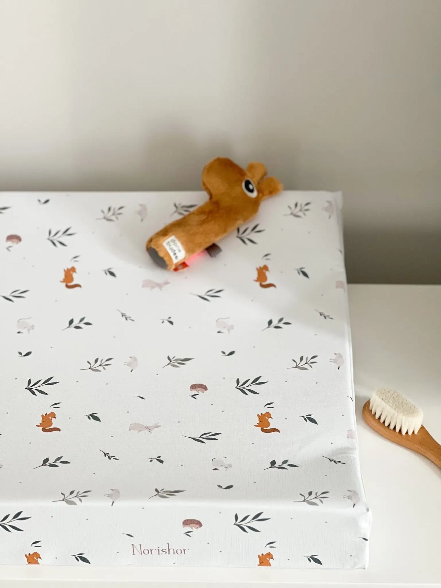 Anti-Roll Baby Changing Mat - Woodland Norishor