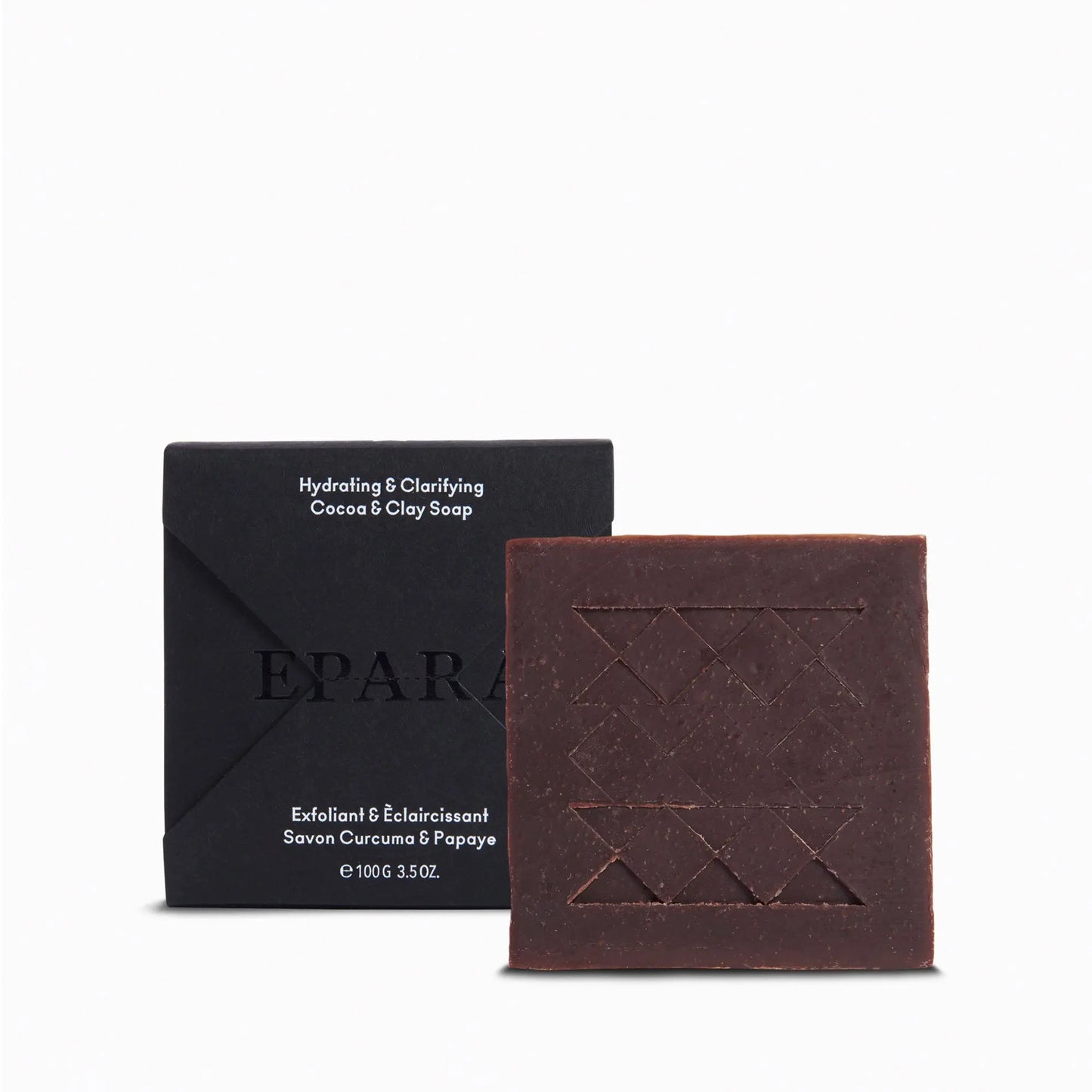 Anti-ageing and hydrating (Chocolate Clay) Soap Epara Skincare