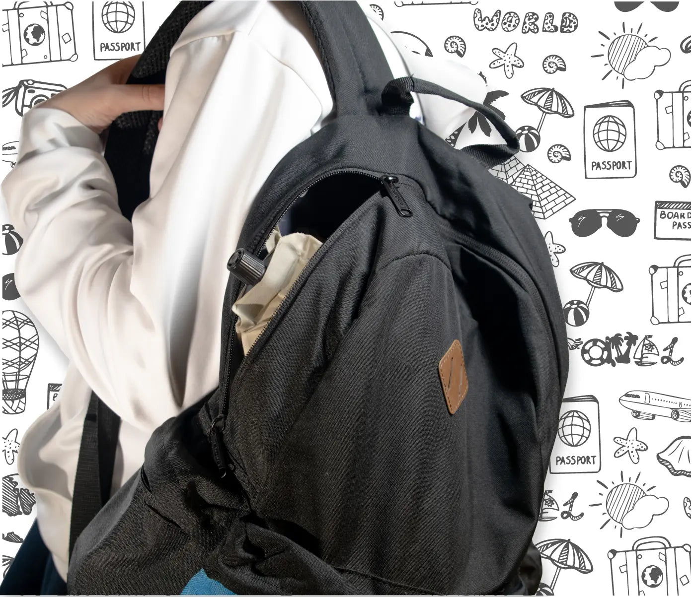 Anywhere: Compressible Levitex Travel Pillow Levitex