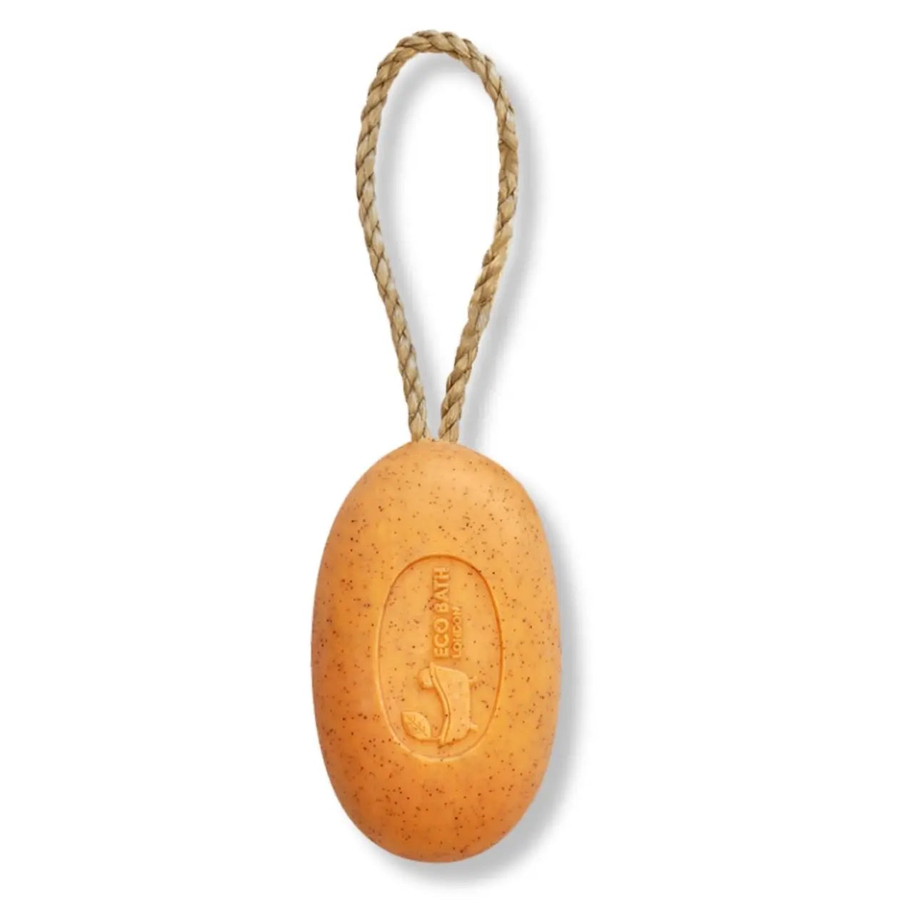 Apricot Soap on a Rope 220g- Luxury Eco-Friendly Apricot Soap Bar Eco Bath London