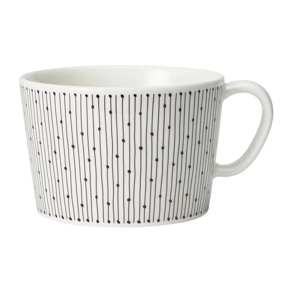 Arabia Mainio Sarastus Cup 40 Cl Black-White Arabia