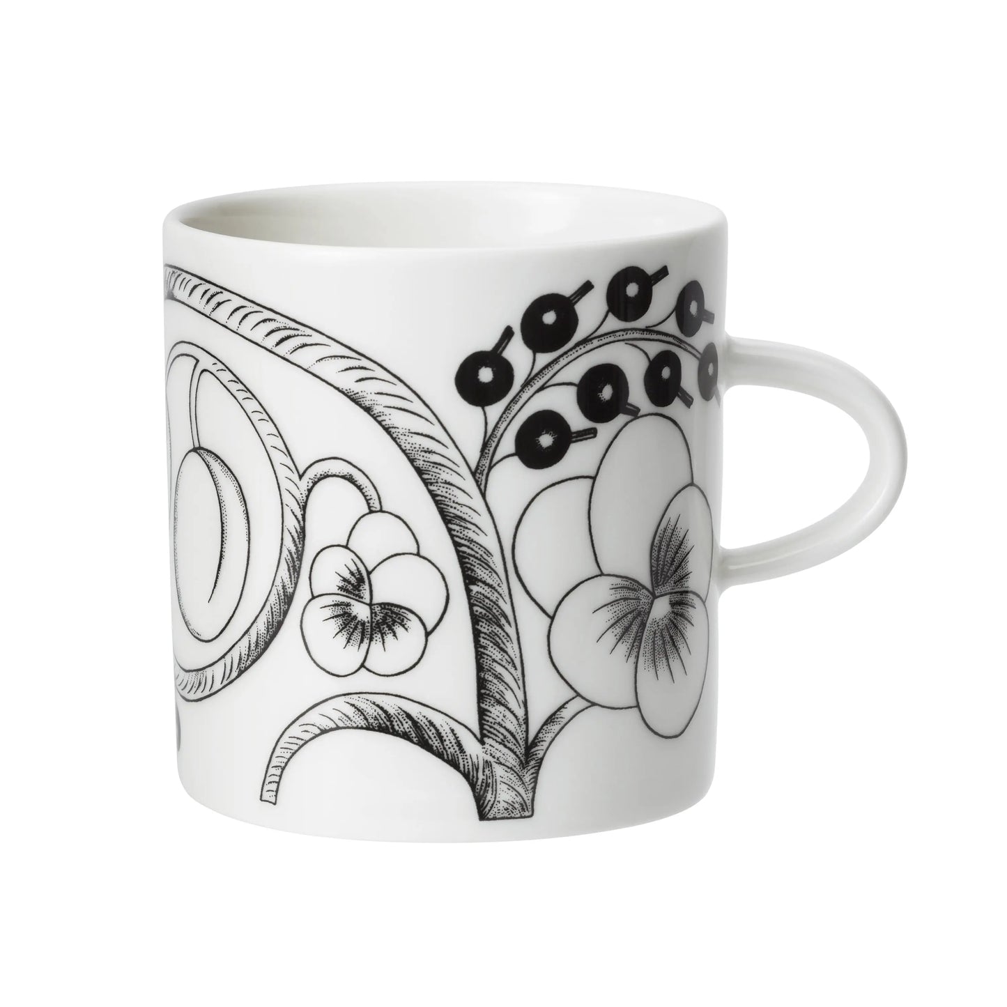 Arabia Paratiisi Mug 24 Cl Black Arabia