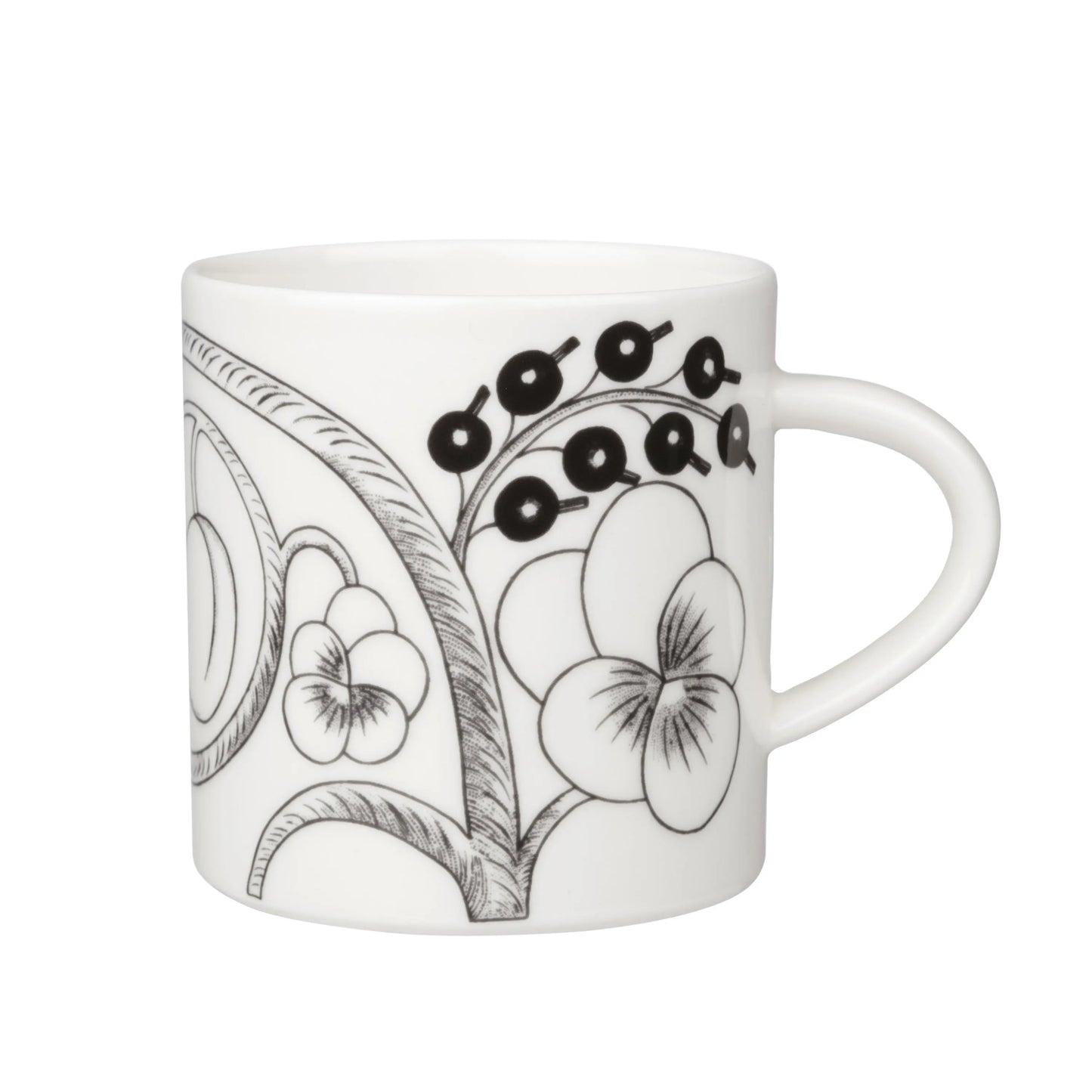 Arabia Paratiisi Mug 35 Cl Black Arabia