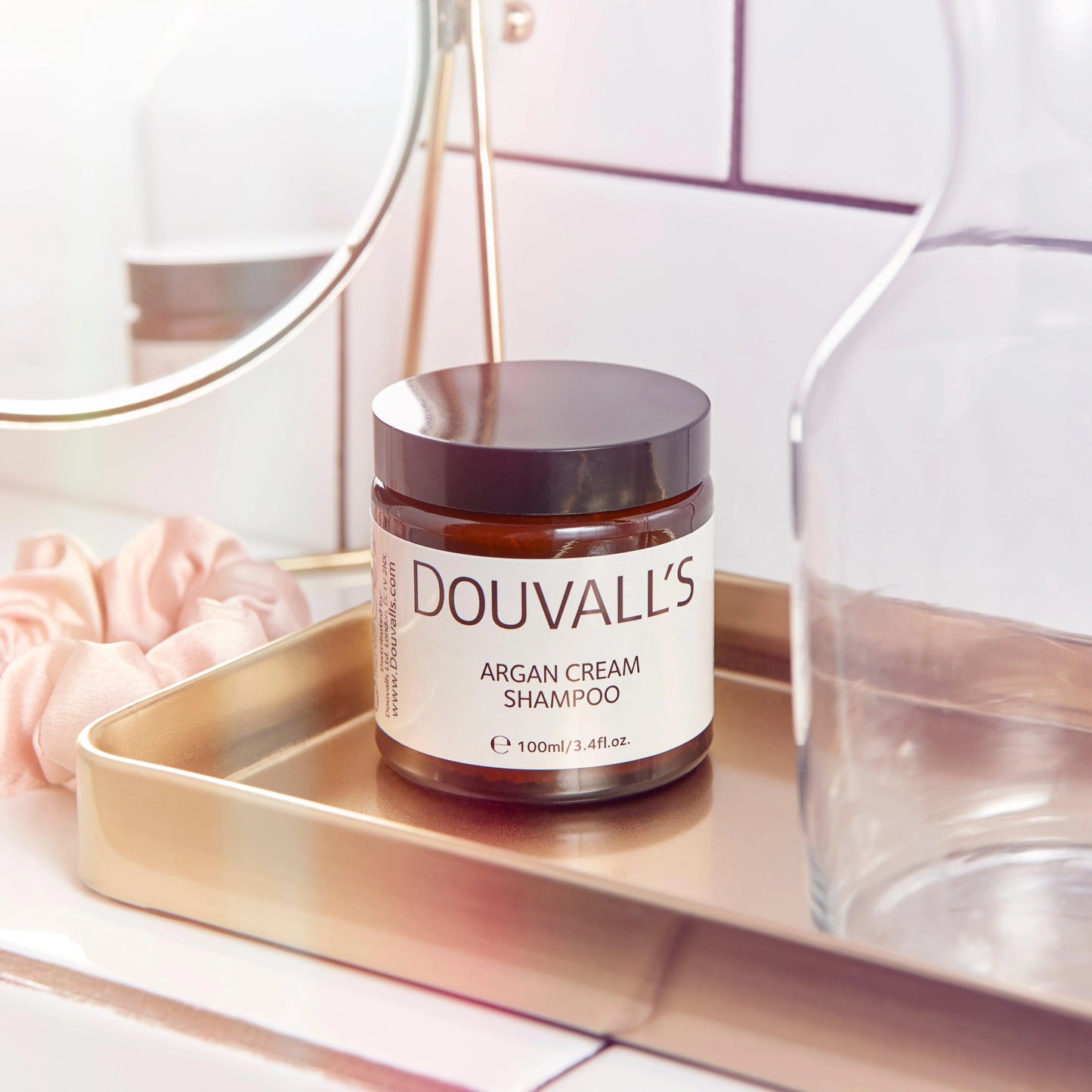 Argan Hybrid Cream Shampoo 100g | Eco-friendly | Lathers up without sulfates Douvalls Beauty