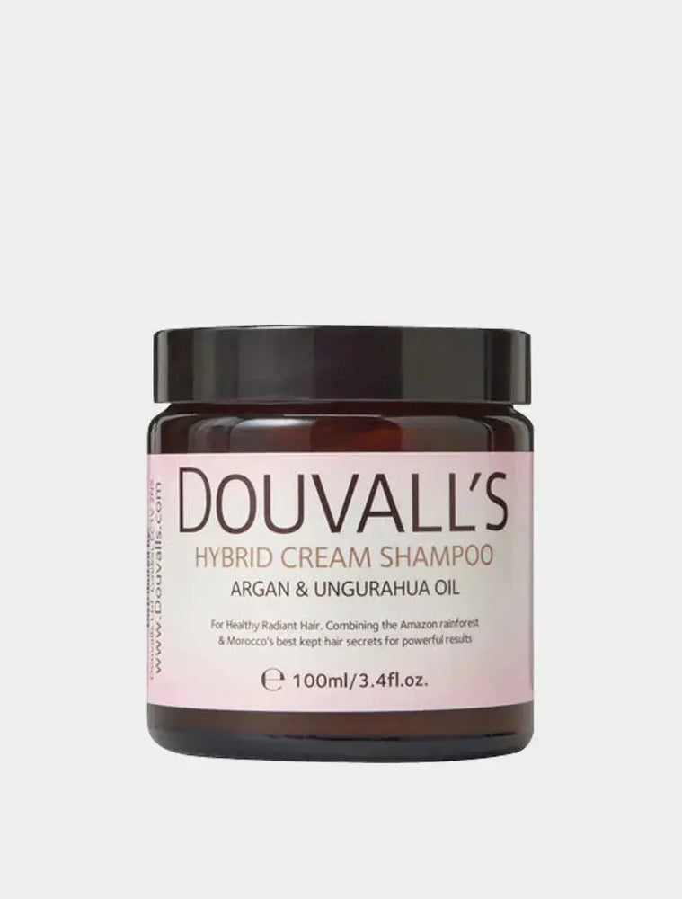 Argan Hybrid Cream Shampoo 100g | Eco-friendly | Lathers up without sulfates Douvalls Beauty