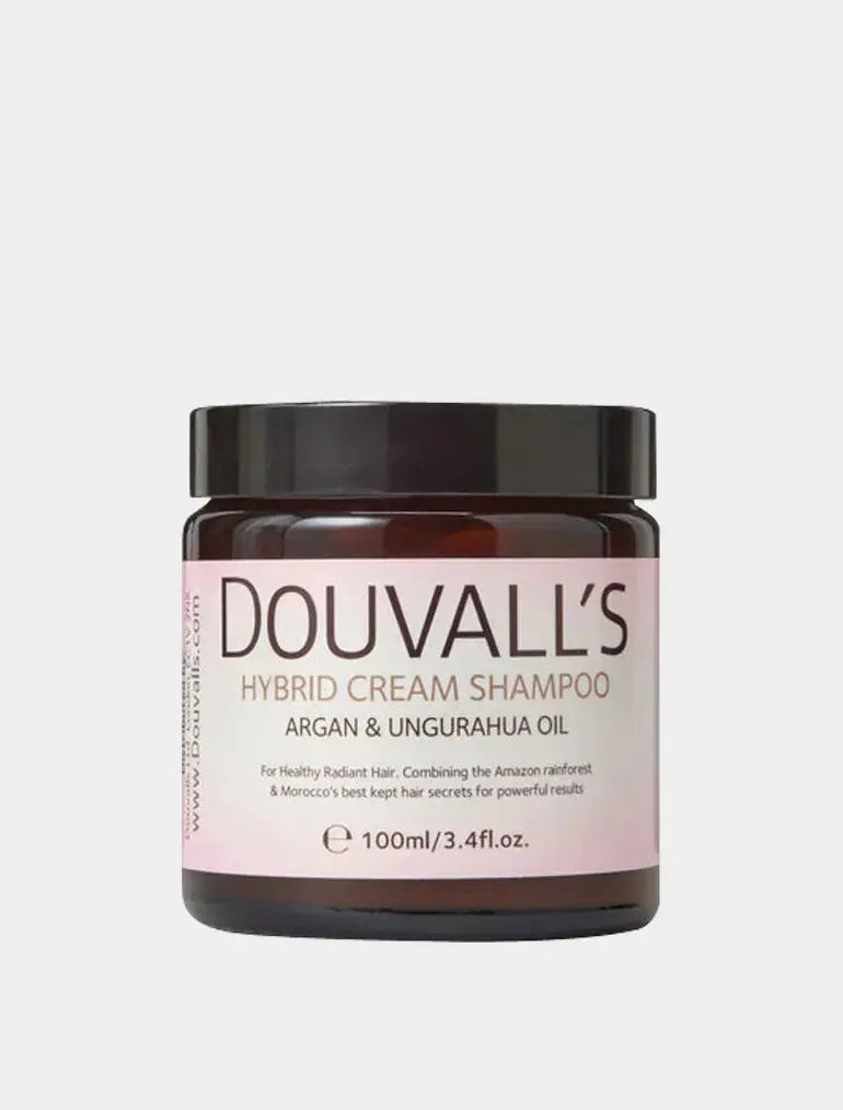 Argan Hybrid Cream Shampoo 100g | Eco-friendly | Lathers up without sulfates Douvalls Beauty